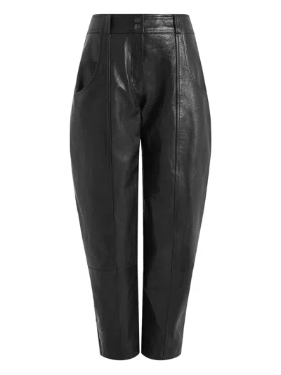 16arlington Leather Trousers In Black
