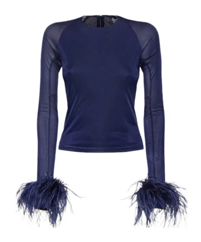 16arlington Alero Feather Top In Blue