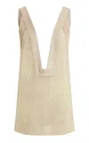 16arlington Alys Sequined Mini Dress In Yellow