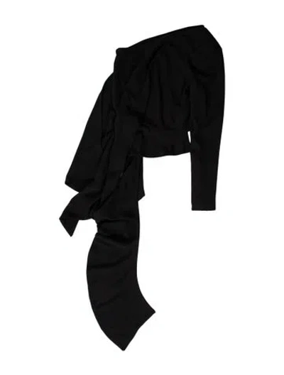 Pre-owned 16arlington Angora Strapless Crop Top In Blue