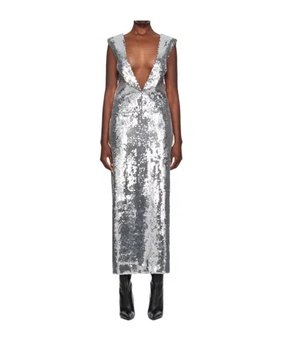 16ARLINGTON ARES SEQUINED MIDI DRESS