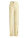 16arlington Armine Cotton Trousers In Yellow