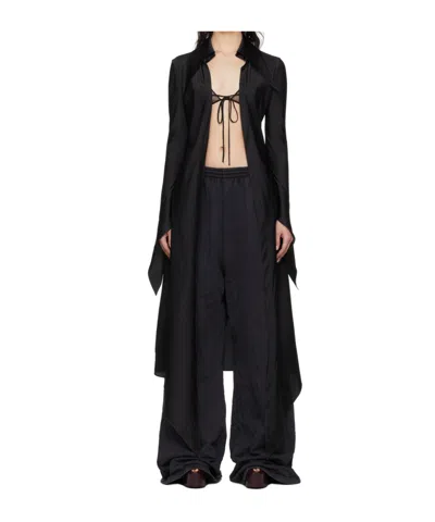 16arlington Asymmetric Long Shirt In Black