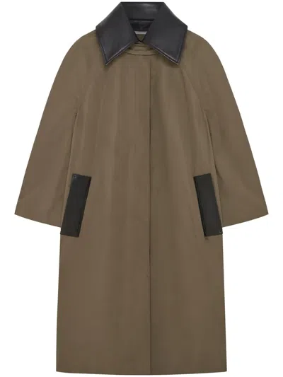 16arlington Beech Single-breasted Coat In Brown