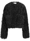 16arlington Green Bia Shearling Jacket In Black