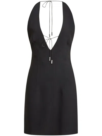 16arlington Alba Minikleid In Schwarz