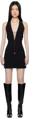 16arlington Black Alba Minidress In Nero