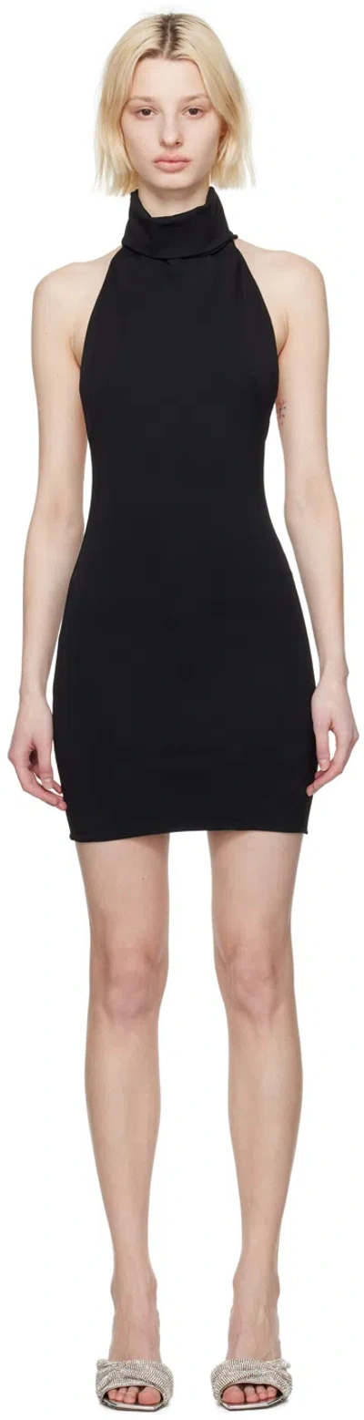 16arlington Black Cassandra Minidress
