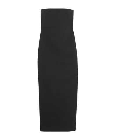 16arlington Blaise Strapless Dress In Black