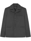 16arlington Brody Single-breasted Wool Jacket In Grey