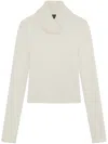 16arlington Cary V-neck Jersey Jumper In White