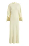 16arlington Catius Capelet Midi Dress In Yellow