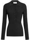 16arlington Cisca Polo Top In Black