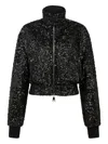 16arlington Cosima Sequin Embellished Bomber Jacket In Black
