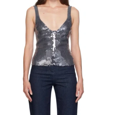 16arlington Devereau Sequin-embellished Top