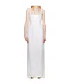 16arlington White Electra Maxi Dress In White