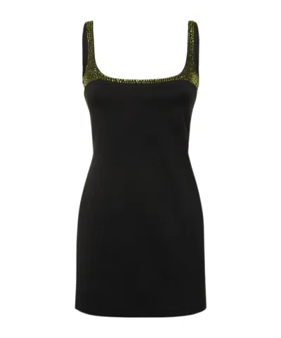 16arlington Embellished Mini Dress In Black