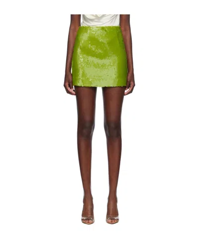 16ARLINGTON ESTE SEQUIN-DESIGN MINI SKIRT