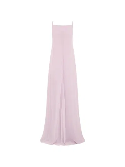 16arlington Febe Bow-detail Maxi Dress In Pink