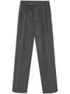 16arlington Lyta Straight-leg Tailored Trousers In Grau