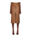 16arlington Fitted Skirt With Split Details
