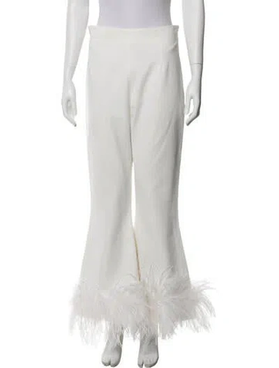 Pre-owned 16arlington Flared Pants In White