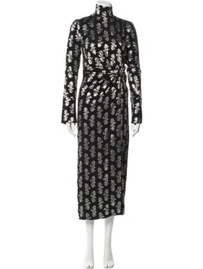 Pre-owned 16arlington Floral Print Long Dress W/ Tags In Multi