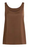 16arlington Gilda Twisted Top In Brown