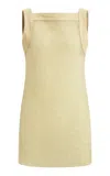 16arlington Gioia Sequined Mini Dress In Yellow