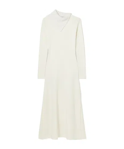 16arlington Gitsie Ribbed-jersey Midi Dress In Neutral