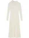 16arlington Gitsie Ribbed-jersey Midi Dress In Neutrals