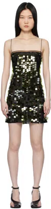 16arlington Green Fia Minidress In Verde Pino