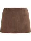 16arlington Haile Suede Mini Skirt