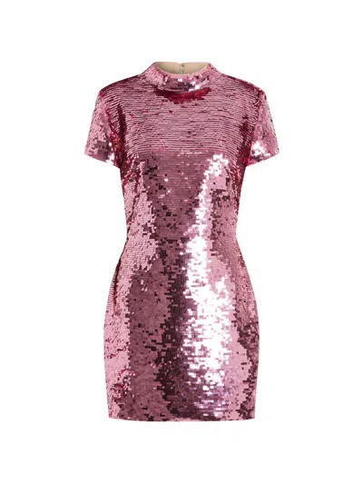 16arlington Iona Sequin Mini Dress In Pink
