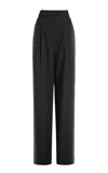 16arlington Ivlia Embellished Wool Pants In Black
