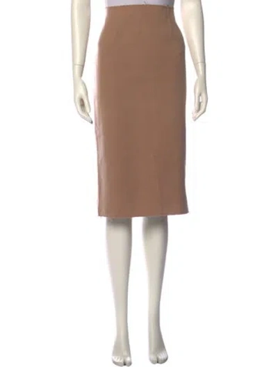 Pre-owned 16arlington Knee-length Skirt In Neutral