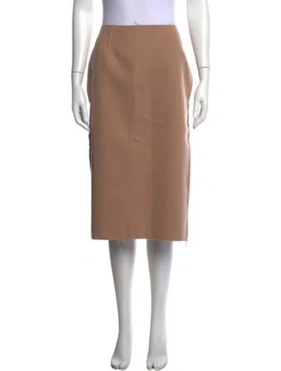 Pre-owned 16arlington Knee-length Skirt In Neutrals