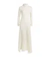 16arlington Gitsie Ribbed-jersey Midi Dress In Ivory