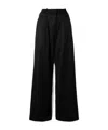 16arlington Layered Pleated Wide-leg Pants