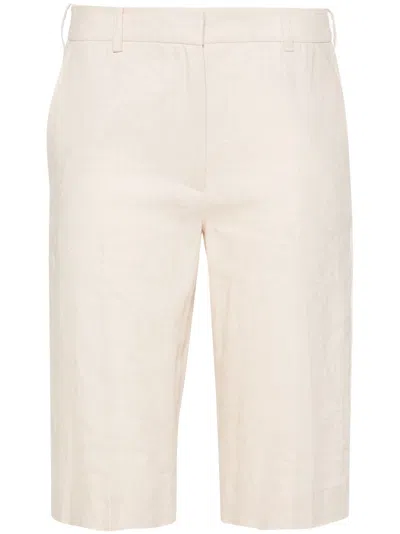 16arlington Nello Wide-leg Shorts In Neutrals