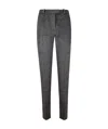 16arlington Wool Blend Trousers With Ironed Crease