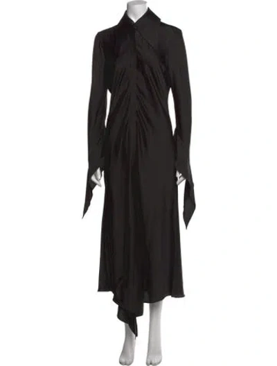 Pre-owned 16arlington Long Dress In Black