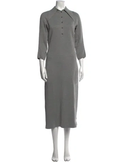 Pre-owned 16arlington Long Dress In Gray