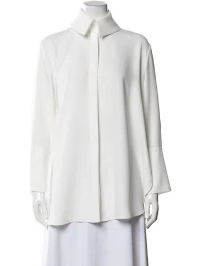 Pre-owned 16arlington Long Sleeve Blouse In White