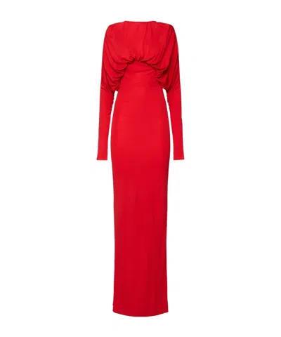16arlington Long Sleeve Dress In Red