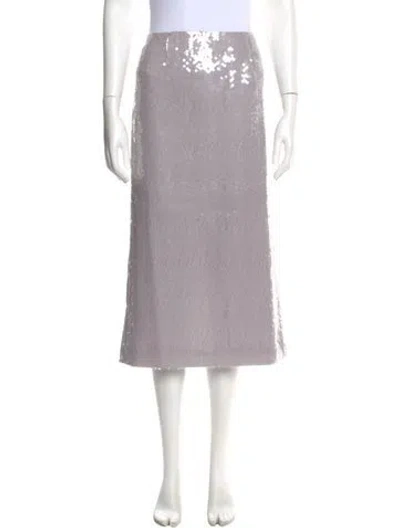 Pre-owned 16arlington Midi Length Skirt In Purple