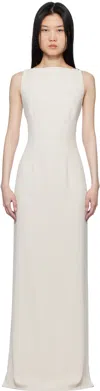 16arlington Off-white Hebe Maxi Dress In Osso