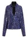 16arlington Olamo Lace Sequinned Top In Pink