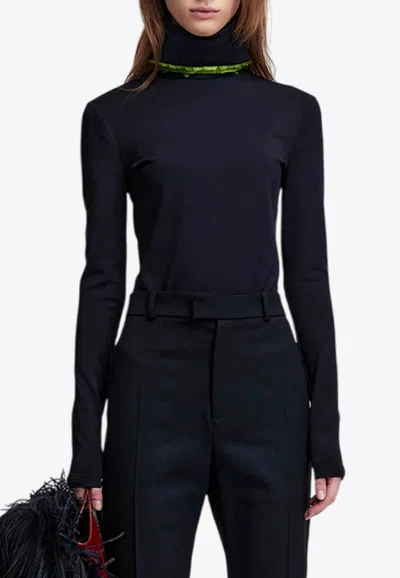 16arlington Omis Long-sleeved Top In Black