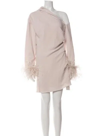 Pre-owned 16arlington One-shoulder Mini Dress W/ Tags In Pink